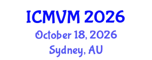 International Conference on Molecular Virology and Microbiology (ICMVM) October 18, 2026 - Sydney, Australia