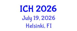 International Conference on Hematology (ICH) July 19, 2026 - Helsinki, Finland