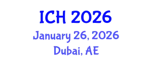 International Conference on Hematology (ICH) January 26, 2026 - Dubai, United Arab Emirates