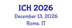 International Conference on Hematology (ICH) December 13, 2026 - Rome, Italy