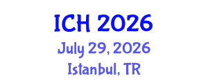 International Conference on Hematology (ICH) July 29, 2026 - Istanbul, Turkey