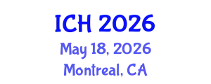 International Conference on Hematology (ICH) May 18, 2026 - Montreal, Canada