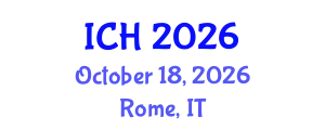 International Conference on Hematology (ICH) October 18, 2026 - Rome, Italy