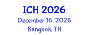 International Conference on Hematology (ICH) December 16, 2026 - Bangkok, Thailand