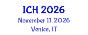 International Conference on Hematology (ICH) November 11, 2026 - Venice, Italy