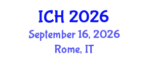 International Conference on Hematology (ICH) September 16, 2026 - Rome, Italy