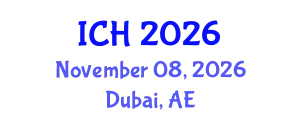 International Conference on Hematology (ICH) November 08, 2026 - Dubai, United Arab Emirates