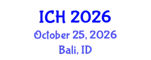 International Conference on Hematology (ICH) October 25, 2026 - Bali, Indonesia
