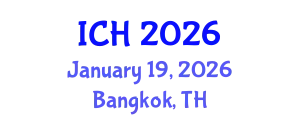International Conference on Hematology (ICH) January 19, 2026 - Bangkok, Thailand