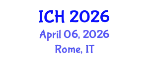 International Conference on Hematology (ICH) April 06, 2026 - Rome, Italy
