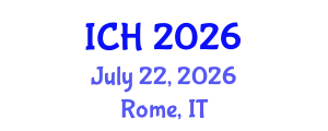 International Conference on Hematology (ICH) July 22, 2026 - Rome, Italy