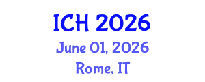 International Conference on Hematology (ICH) June 01, 2026 - Rome, Italy