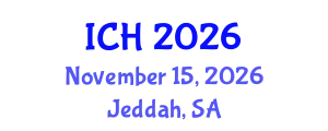 International Conference on Hematology (ICH) November 15, 2026 - Jeddah, Saudi Arabia