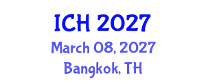 International Conference on Hematology (ICH) March 08, 2027 - Bangkok, Thailand