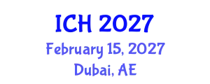 International Conference on Hematology (ICH) February 15, 2027 - Dubai, United Arab Emirates