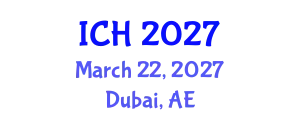 International Conference on Hematology (ICH) March 22, 2027 - Dubai, United Arab Emirates