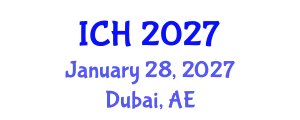 International Conference on Hematology (ICH) January 28, 2027 - Dubai, United Arab Emirates