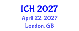 International Conference on Hematology (ICH) April 22, 2027 - London, United Kingdom