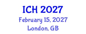 International Conference on Hematology (ICH) February 15, 2027 - London, United Kingdom
