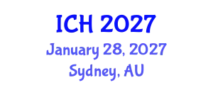 International Conference on Hematology (ICH) January 28, 2027 - Sydney, Australia