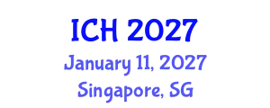 International Conference on Hematology (ICH) January 11, 2027 - Singapore, Singapore