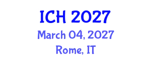 International Conference on Hematology (ICH) March 04, 2027 - Rome, Italy