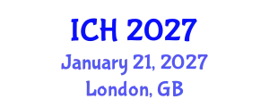 International Conference on Hematology (ICH) January 21, 2027 - London, United Kingdom