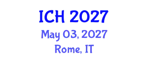 International Conference on Hematology (ICH) May 03, 2027 - Rome, Italy