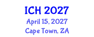 International Conference on Hematology (ICH) April 15, 2027 - Cape Town, South Africa