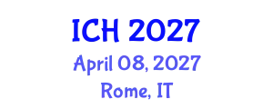 International Conference on Hematology (ICH) April 08, 2027 - Rome, Italy