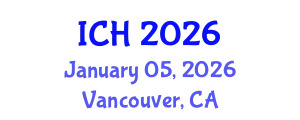 International Conference on Hematology (ICH) January 05, 2026 - Vancouver, Canada
