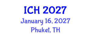 International Conference on Hematology (ICH) January 16, 2027 - Phuket, Thailand