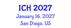 International Conference on Hematology (ICH) January 16, 2027 - San Diego, United States