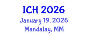 International Conference on Hematology (ICH) January 19, 2026 - Mandalay, Myanmar
