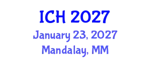 International Conference on Hematology (ICH) January 23, 2027 - Mandalay, Myanmar