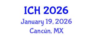 International Conference on Hematology (ICH) January 19, 2026 - Cancún, Mexico