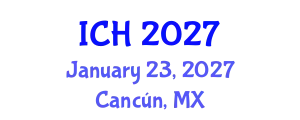 International Conference on Hematology (ICH) January 23, 2027 - Cancún, Mexico