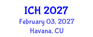 International Conference on Hematology (ICH) February 03, 2027 - Havana, Cuba