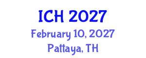 International Conference on Hematology (ICH) February 10, 2027 - Pattaya, Thailand