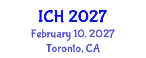 International Conference on Hematology (ICH) February 10, 2027 - Toronto, Canada