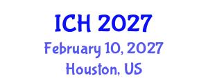 International Conference on Hematology (ICH) February 10, 2027 - Houston, United States