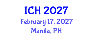 International Conference on Hematology (ICH) February 17, 2027 - Manila, Philippines