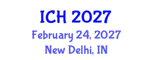 International Conference on Hematology (ICH) February 24, 2027 - New Delhi, India