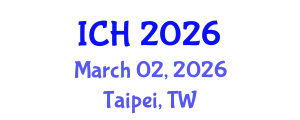 International Conference on Hematology (ICH) March 02, 2026 - Taipei, Taiwan