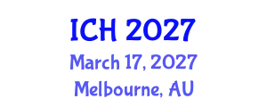 International Conference on Hematology (ICH) March 17, 2027 - Melbourne, Australia