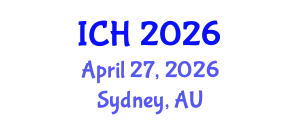 International Conference on Hematology (ICH) April 27, 2026 - Sydney, Australia