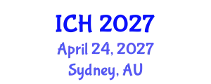 International Conference on Hematology (ICH) April 24, 2027 - Sydney, Australia