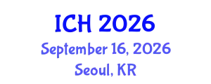 International Conference on Hematology (ICH) September 16, 2026 - Seoul, Republic of Korea