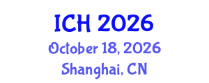 International Conference on Hematology (ICH) October 18, 2026 - Shanghai, China