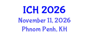 International Conference on Hematology (ICH) November 11, 2026 - Phnom Penh, Cambodia